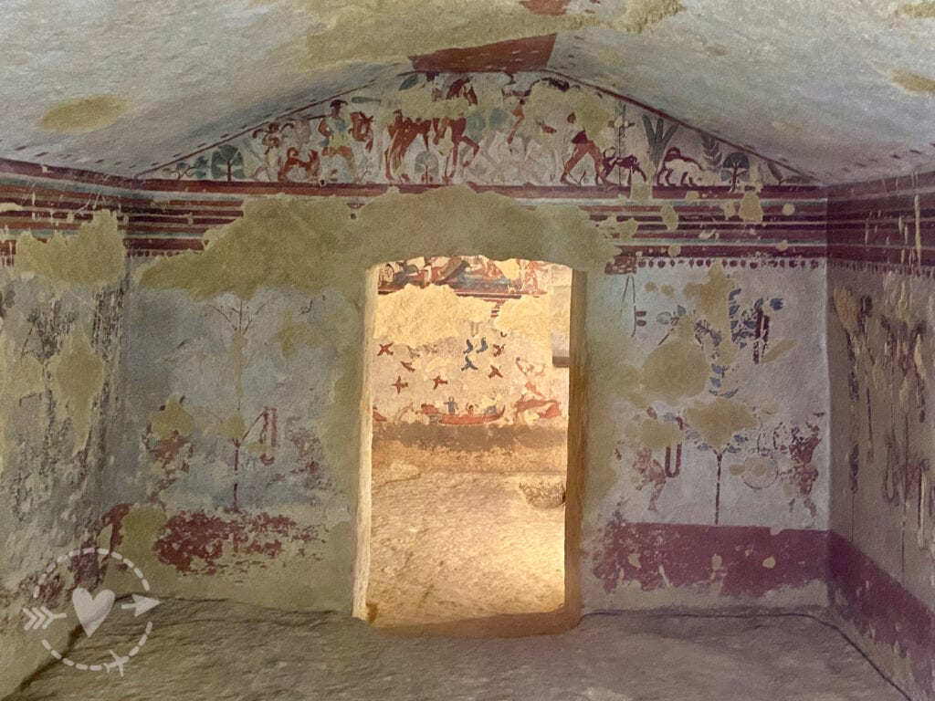 Una giornata alla Necropoli di Tarquinia per conoscere gli etruschi.