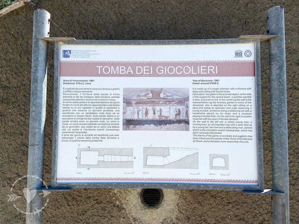 Una giornata alla Necropoli di Tarquinia per conoscere gli etruschi.