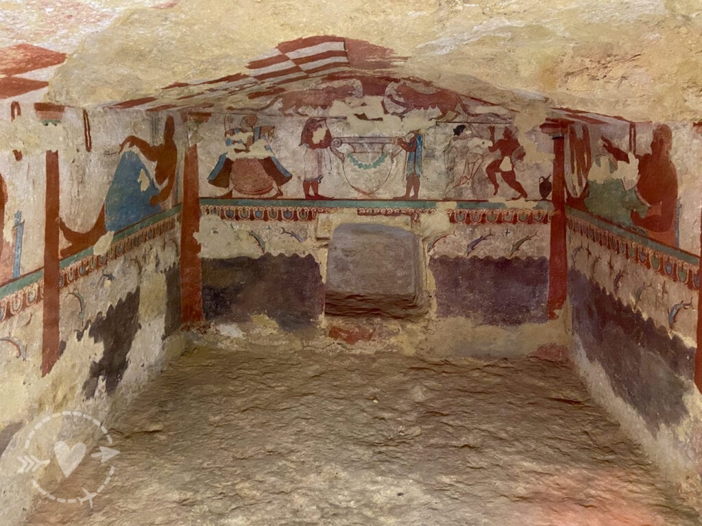 Una giornata alla Necropoli di Tarquinia per conoscere gli etruschi.