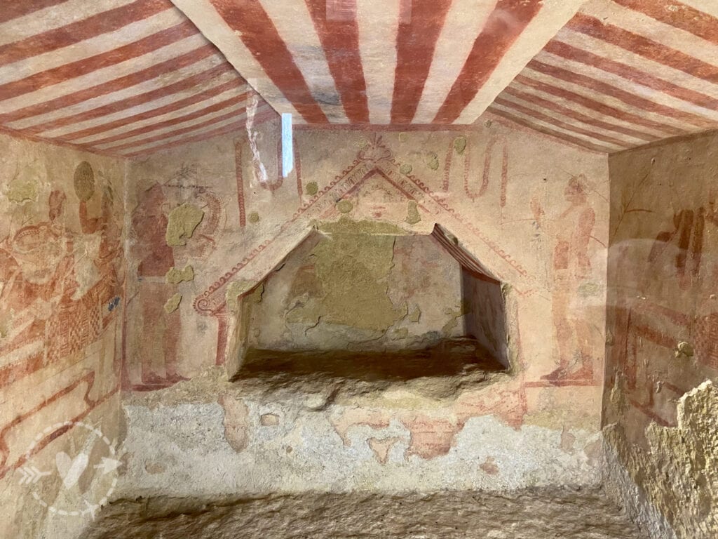 Una giornata alla Necropoli di Tarquinia per conoscere gli etruschi.