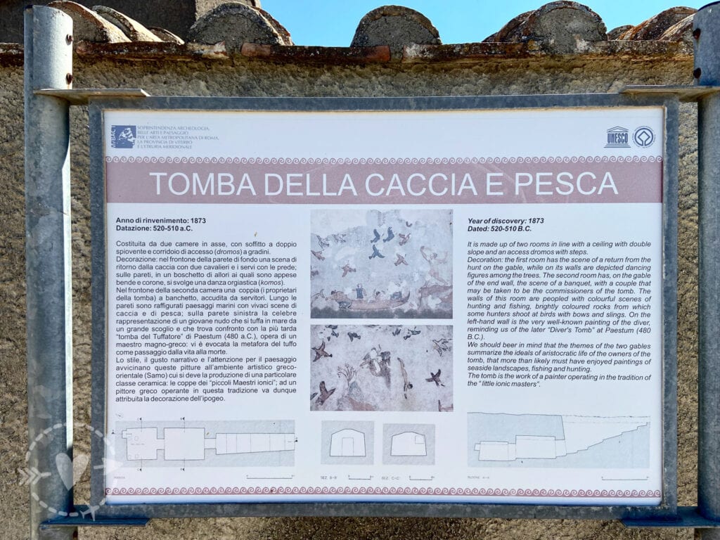 Una giornata alla Necropoli di Tarquinia per conoscere gli etruschi.